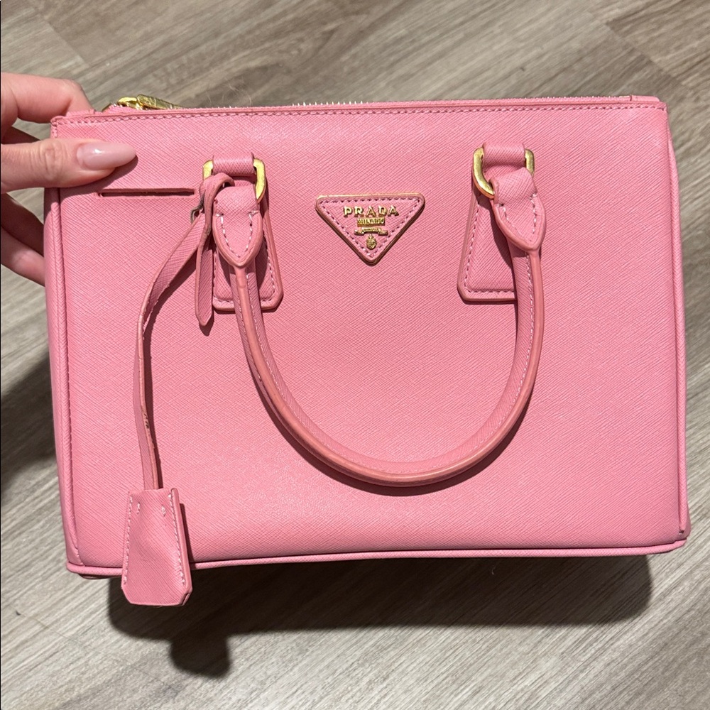 Prada Pink Leather Women's Bag